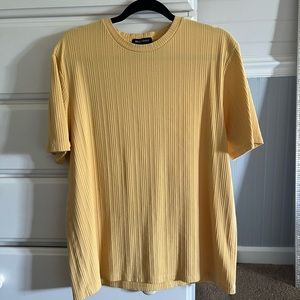 Yellow Business Casual Top